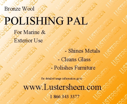 Bronze Wool Polishing Pal
