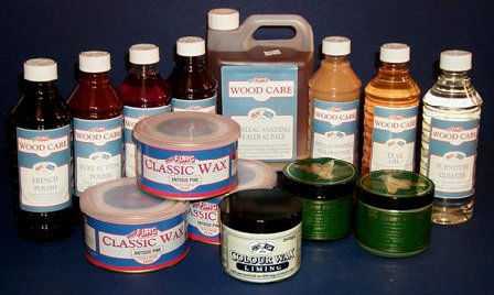 Flag Classic Range of polishes, Classic Wax, Liming Wax, and Natural Creamy Beeswax