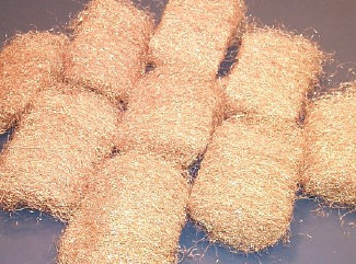Bronze Wool - 15 gram pads - in Grade Coarse,  Medium and Fine